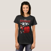 Dabbing boy 10 year old Soccer Player 10th birthda T-shirt (Voorkant volledig)