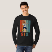 Dabbing Boy 6 jaar oude Spocer Player 6th B T-shirt (Voorkant volledig)