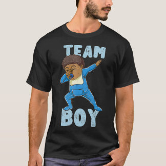 Dabbing Boy Gender onthult Team Boy  T-shirt