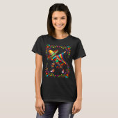Dabbing Boy in het kostuum van Cinco de Mayo T-shirt (Voorkant volledig)