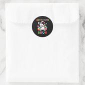 Dabbing Bunny Easter Bruh2 Ronde Sticker (Tas)