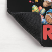 Dabbing Bunny Easter Bruh Meme Grappig Gezegde Tie Muismat (Hoek)