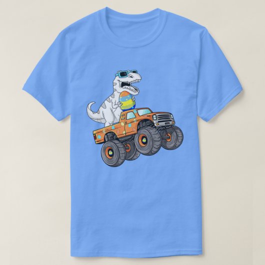 Dabbing Bunny Happy Easter Monster Truck Lovers Ki T-shirt (Design voorkant)