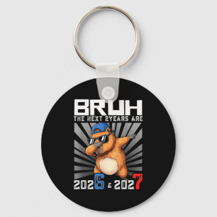 Dabbing Capybara 67 Nieuwe Jaar 2026 Jongens Kinde Sleutelhanger