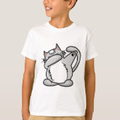 Dabbing Cat T-shirt (Voorkant)