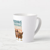 Dabbing Chicken Latte Mok (Rechterhoek)