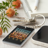 Dabbing Chicken Sleutelhanger (Voorkant Rechts)