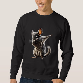 Dabbing Chinchilla Motif Cool Dab Dierenvriend Saf Trui