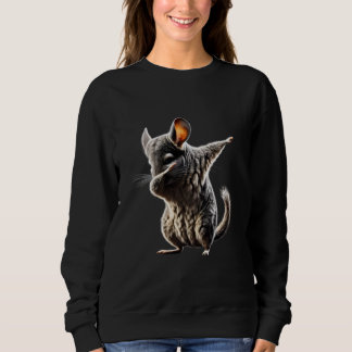 Dabbing Chinchilla Motif Cool Dab Dierenvriend Saf Trui