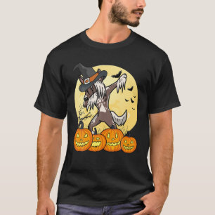 Dabbing Chinese Crested Dab Dance Funny Dog Hallow T-shirt
