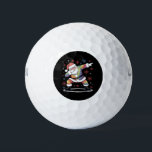 Dabbing Christmas Santa Ugly Christmas Golfballen<br><div class="desc">Dabbing Christmas Santa Lelijke Kersttrui Xmas</div>