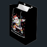 Dabbing Christmas Santa Ugly Christmas Medium Cadeauzakje<br><div class="desc">Dabbing Christmas Santa Lelijke Kersttrui Xmas</div>