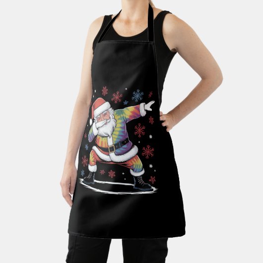 Dabbing Christmas Santa Ugly Christmas Schort (Insitu)