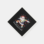 Dabbing Christmas Santa Ugly Christmas Servet (Hoek)