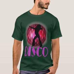 Dabbing Craze Disco Dancing Retro Party Kleurrijk T-shirt