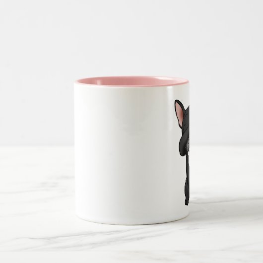 Dabbing Cute French Bulldog Mok (Center)