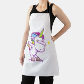 Dabbing Dab Dancing Eenhoorn - de dabbing eenhoorn Schort (Insitu)