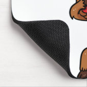 Dabbing dab reinherder rudolph kerstsanta muismat (Hoek)