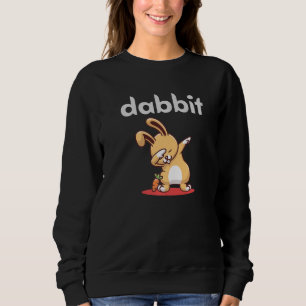 Dabbing Dabbit Dab Konijn Bunny Haas Dier Danser Trui