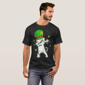 Dabbing Dalmation St Patricks Day Men Women Boys G T-shirt (Voorkant volledig)