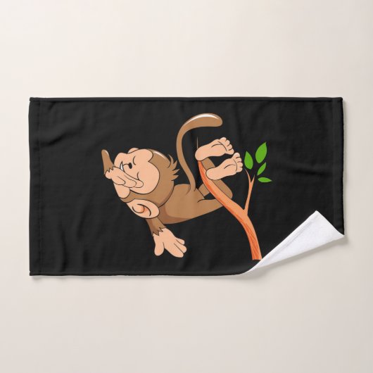 Dabbing Dance Monkey Handdoek (Handdoek)