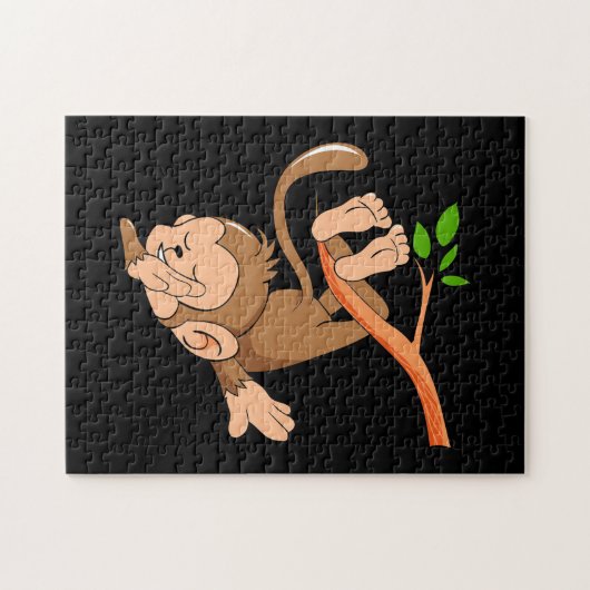 Dabbing Dance Monkey Legpuzzel (Horizontaal)