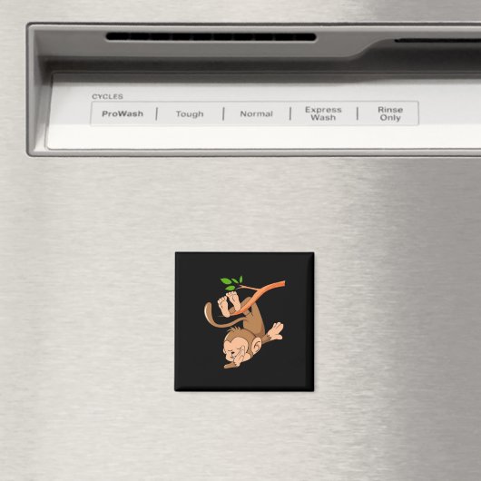 Dabbing Dance Monkey Magneet (Insitu (Vaatwasser))