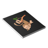 Dabbing Dance Monkey Notitieblok (Schuin)