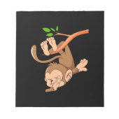 Dabbing Dance Monkey Notitieblok (Voorkant)