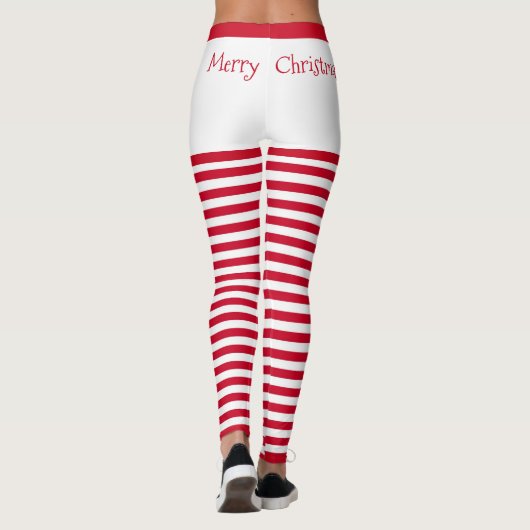 Dabbing Dancing Santa Leggings (Achterkant)