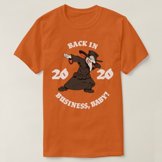 Dabbing Doctor Terug in Business 2020 T-shirt (Design voorkant)