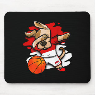 Dabbing Dog Indonesië Sketll Fans Jersey Indonesië Muismat