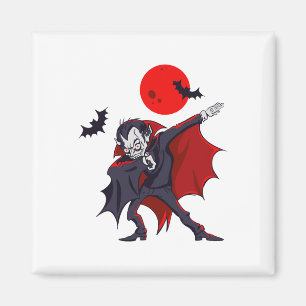 Dabbing Dracula Vampire Halloween Count Dabula Gif Magneet