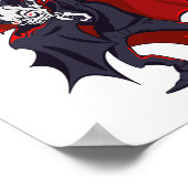 Dabbing Dracula Vampire Halloween Count Dabula Gif Poster (Hoek)