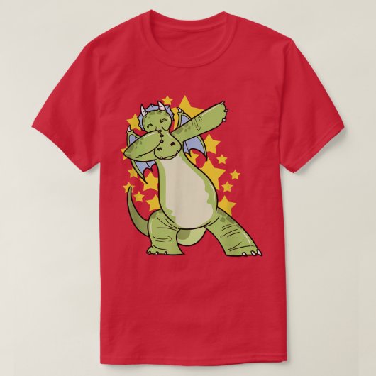 Dabbing Dragon T-shirt (Design voorkant)