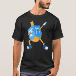 Dabbing Dreidel Hanukkah Danser Chanukah Kinder Gi T-shirt<br><div class="desc">Dabbing Dreidel Hanukkah Dansen Chanoeka Kinder Meisjes Jongens 3</div>