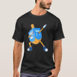 Dabbing Dreidel Hanukkah Danser Chanukah Kinder Gi T-shirt<br><div class="desc">Dabbing Dreidel Hanukkah Dansen Chanoeka Kinder Meisjes Jongens 2</div>