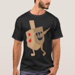 dabbing dreidel jewish hanukkah chanukah t-shirt<br><div class="desc">dabbing dreidel jewish hanukkah chanukah</div>