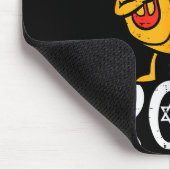 Dabbing Dreidel Ugly Hanukkah Funny Chanukah Men W Muismat (Hoek)