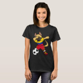 Dabbing Duitse herder Venezuela T-shirt (Voorkant volledig)