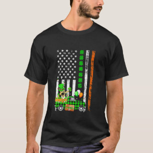 Dabbing Duitse Herdershond Liefhebber Shamrock St T-shirt
