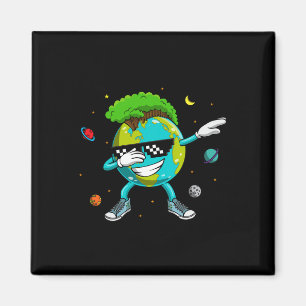 Dabbing Earth Recycling Conversation Space Science Magneet