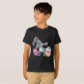 Dabbing Easter Bunny Premium Tri-blend  T-shirt (Voorkant volledig)