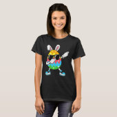 Dabbing Easter Egg for Boys Girls Kids Happy Easte T-shirt (Voorkant volledig)