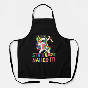 Dabbing Eenhoorn 5e Grade Tshirt Meisjes Jongens G Schort