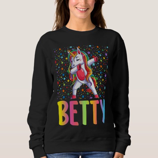Dabbing Eenhoorn Betty Trui (Voorkant)