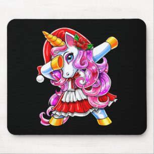 Dabbing Eenhoorn Kerst Santa Kostuum Eenhoorn Cade Muismat