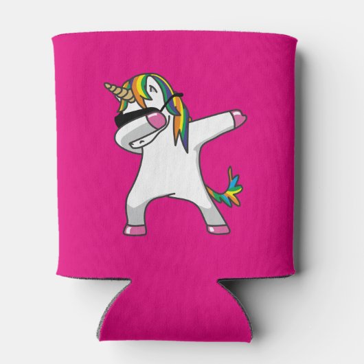 Dabbing Eenhoorn Koelbox Blikjeskoeler (Achterkant)