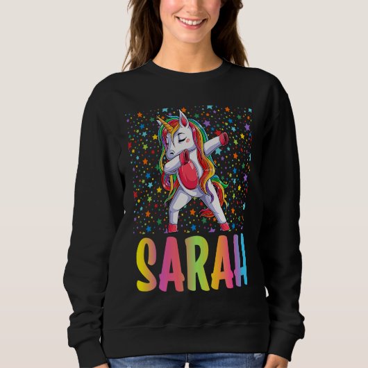 Dabbing Eenhoorn Sarah Trui (Voorkant)