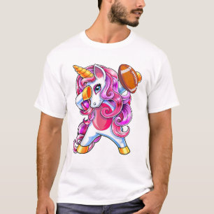 Dabbing Eenhoorn Voetbal Shirt Eenhoorn Voetbal Ge